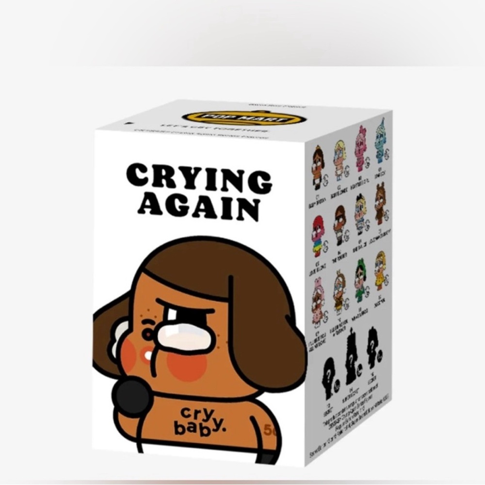 New authentic Pop Mart Crying Again Collectible Figurine what a frog